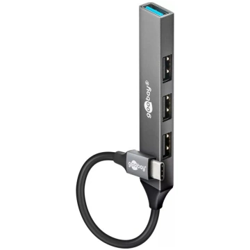 USB koncentrators GOOBAY 74457 — USB 3.2 Gen 2 Typ