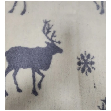 URGA ECO vilnas sedziņa - pleds 140x100cm DEER WIT