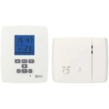 Termostats bezvadu 7-30°C 2xAA EMOS P5611N