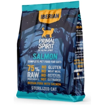 CŪKGAĻA AR LASI STERILIZĒTIEM KAĶIEM 1kg PRIMAL SP