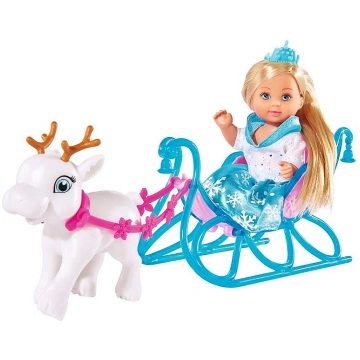 SIMBA Evi LOVE Lelle ar aksesuāriem Snow Princess 