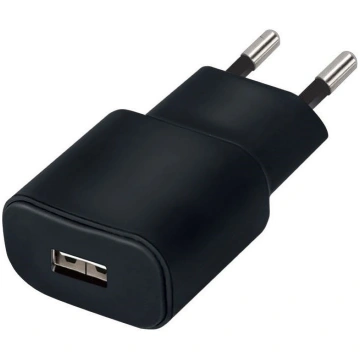 Telefona lādētājs Forever, USB/AC/DC, melna krās