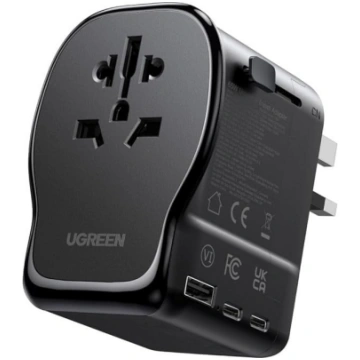 Ugreen Uniwersalny adapter podrozny ladowarka siec