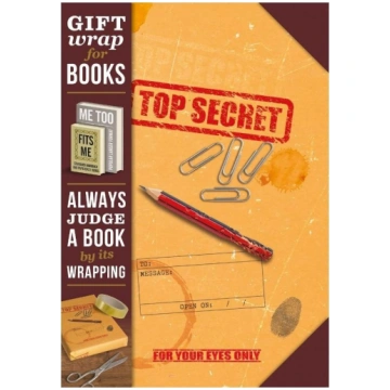 If Gift Wrap Papīrs Grāmatas Top Secret