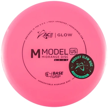 ACE LINE M MODEL US BASEGRIP GLOW PLASTIC Disc gol