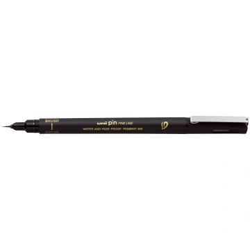 Marķieris UNI PINBR-500EF Brush melns