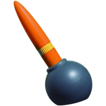 ViceVersa inky patato peeler orange 13522