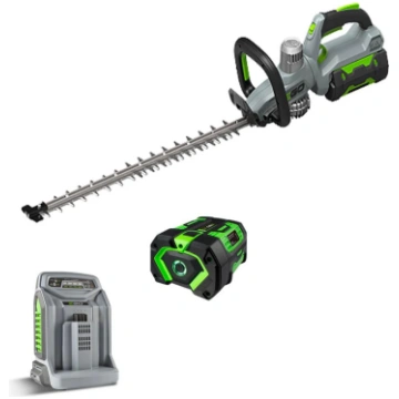 EGO Power HT5100E Hedge Trimmer Kit + Battery + Ch