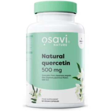 Natural Quercetin 500 mg Osavi 60 vcaps
