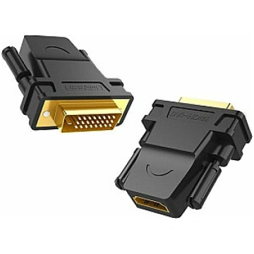 Adapteris AV Ugreen HDMI — DVI-D melns (20124) UGR