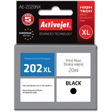 Activejet AE-202BNX tinte (Epson 202XL G14010; Sup