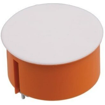 Nozarkārba ar vāku, oranža, reģipsim, 83 x 49 mm P