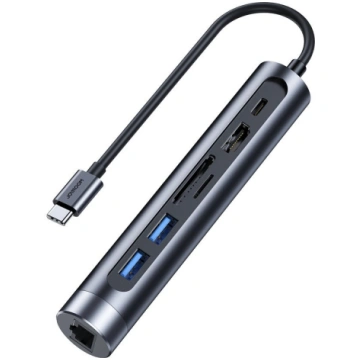 Joyroom Multifunctional USB Hub 7in1 Type C / 2 x