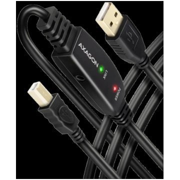 Axagon Active connection USB 2.0 A-M > B-M cable, 