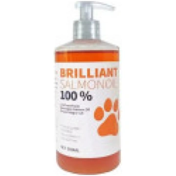 BRILLIANT SALMON OIL - 1000ml Laša eļļa suņiem