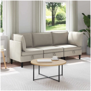 Viesistabas mēbeļu komplekts 3 pcs harmonija audum