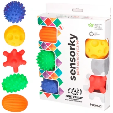 Sensorās bumbiņas Sensorky 5 gab Hencz Toys