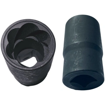 Twist locking wheel socket 1/2" Dr