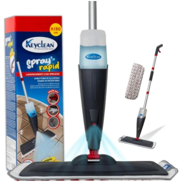 Aluminum Spray Mop with Microfiber Cloth - Super L