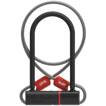 ZEFAL K-TRAZ U11 CABLE saslēdzējs - melns 27051