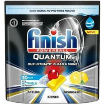 Trauku mašīnu tabletes Finish Quantum Ultimate, Le