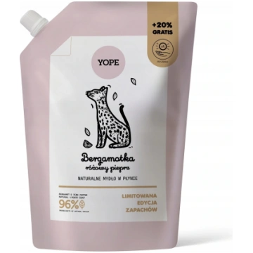 YOPE_Liquid ziepju uzpilde Bergamotes un rozā pipa
