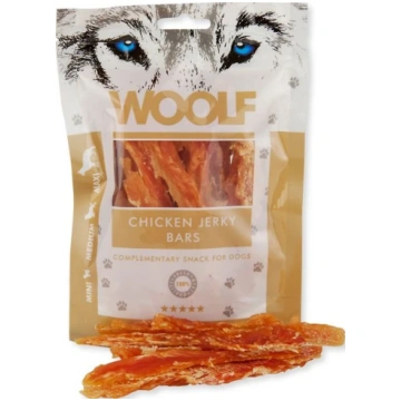 Gardums suņiem Woolf Chicken Jerky Bars, vistas ga