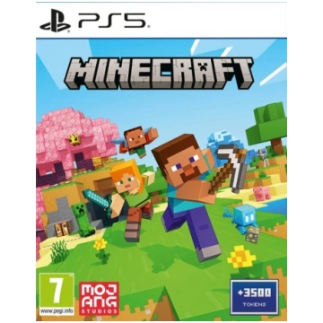 Minecraft PlayStation 5 + 3500 Tokens (Jauna)