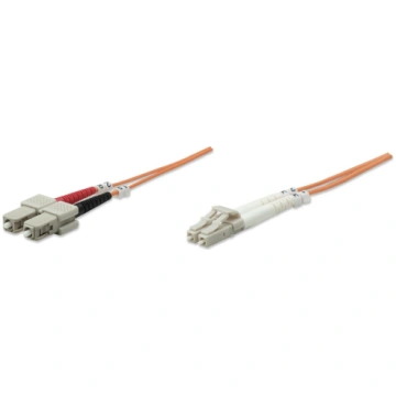 Intellinet Fibre Optic Patch Cable, Duplex, Multim