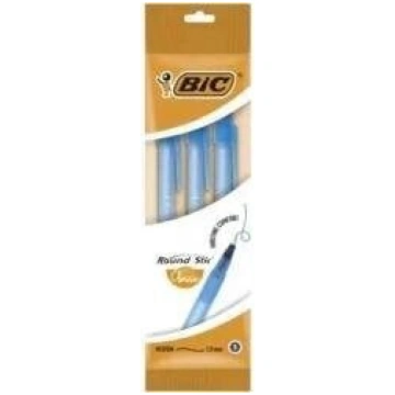 Apaļa Stic Classic BIC lodīšu pildspalva, zils mai