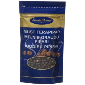 Melnie graudu pipari SANTA MARIA, 22 g (450-03079)