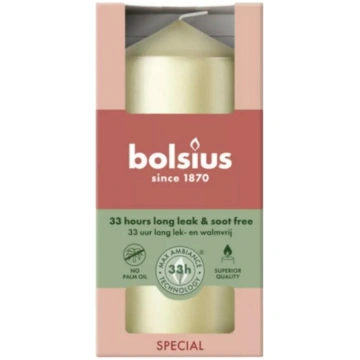 Bolsius svece cilindrs 37370481 Ø120mm x 58mm, 33h