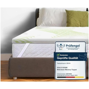 Topper Memory Foam Beds and Concealer Rigidität Ma
