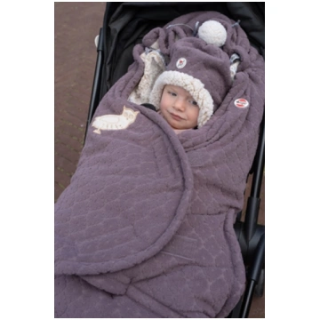 SwaddleMe Lodger Bunker Folklore Fleece all-season
