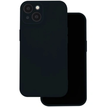 Silicon case for Samsung Galaxy A36 5G black TFO