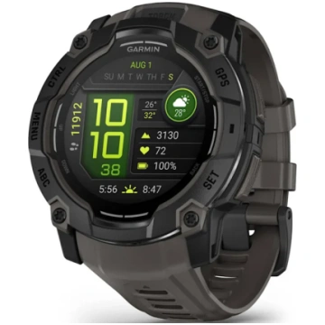 GARMIN pulkstenis Instinct 3 Amoled 50mm black/cha