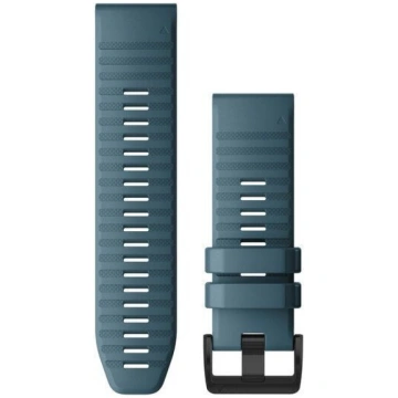 Garmin QuickFit 26 watch strap, silicone, navy blu