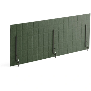 Galda starpsiena Split, 1600x600 mm, zaļa