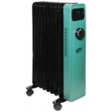BESK Eļļas radiators 9 sekcijas 2000W 9148051 eļļa