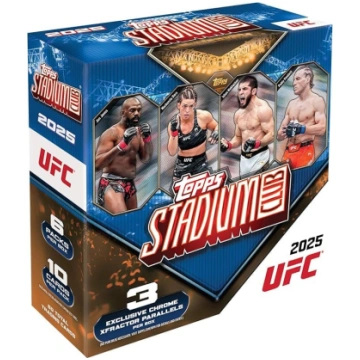 2025 Topps Stadium Club UFC rūpnīcas noslēgta mega