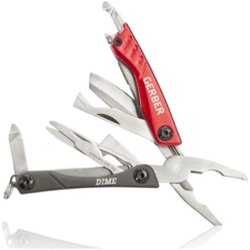 3M PELTOR Multitool Gerber Dime red 013658157514