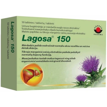 Lagosa 150, 50 tabletes Wörwag Pharma