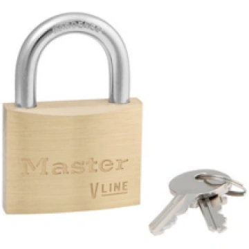 4160 | Vline Brass Padlock Master Lock
