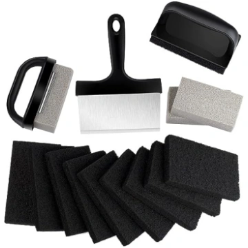MOWOT Blackstone Grill-Reinigungsset, 16-teilig, r
