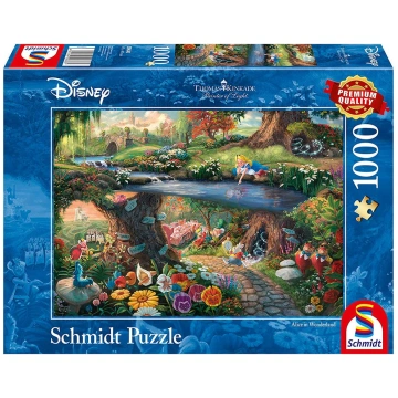 Schmidt - Thomas Kinkade: Disney, Alice in wonderl