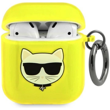 Karl Lagerfeld AirPods 1 / 2 maciņš Choupette Head
