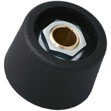 Knob; without pointer; polyamide; Øshaft: 6mm; Ø23