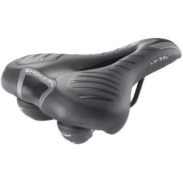 SELLA CICLOPLUS LYRA GELC/FORO EBIKE C/ELAST.NERA