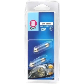 Auto spuldze 12V 5W All Ride