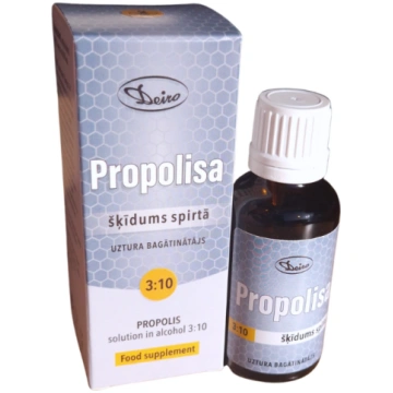Propolisa šķīdums spirtā 3:10, 25ml Deiro